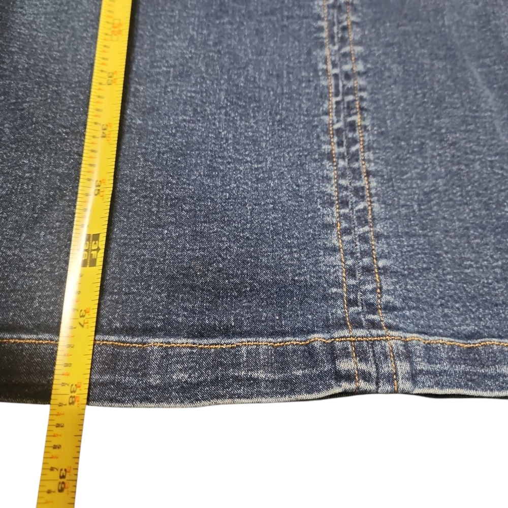 Jean dress sleeveless size 12 woman's - Picture 7 of 8
